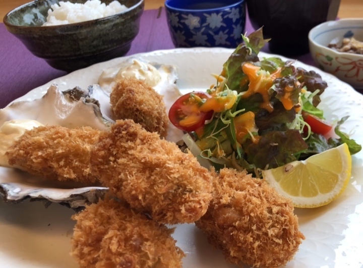 カキフライ定食